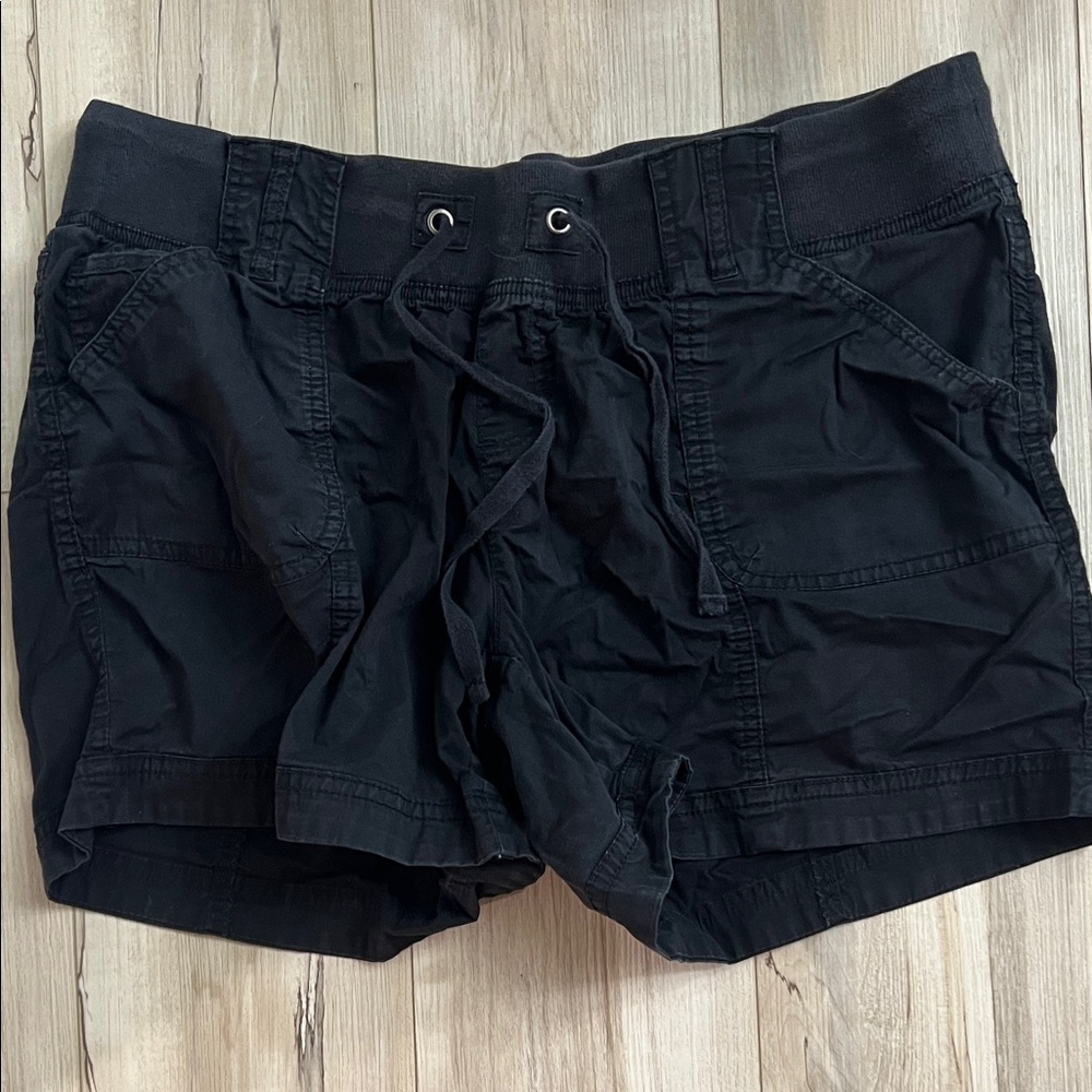 Maurices Black Cargo Shorts for Women